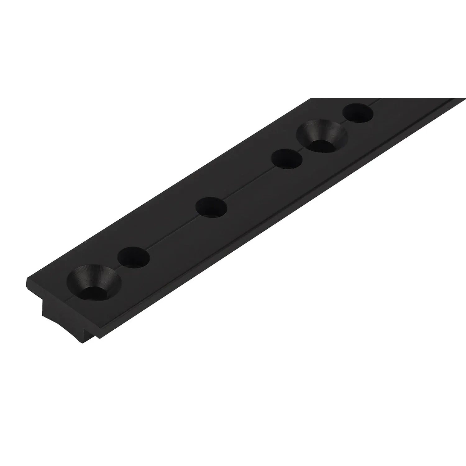 1-1/4" Track x 4'  Black Anodized    40-74