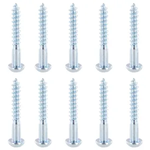 #12 X 1-1/2" E-Track Wood Screw w/ Round Phillips Head (10 pk)