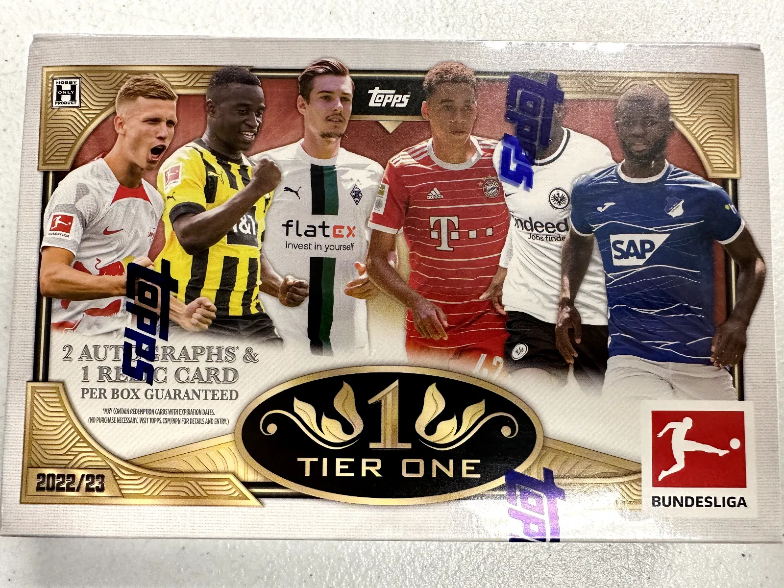 2023 Topps Bundesliga Tier One Soccer Hobby Box