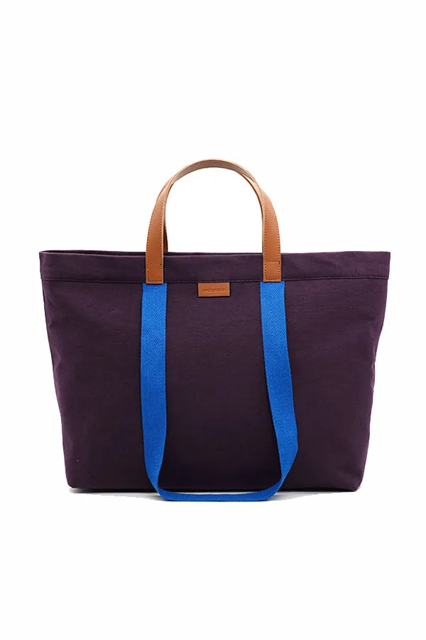 A and S Accessories Canvas shopper with contrast handles