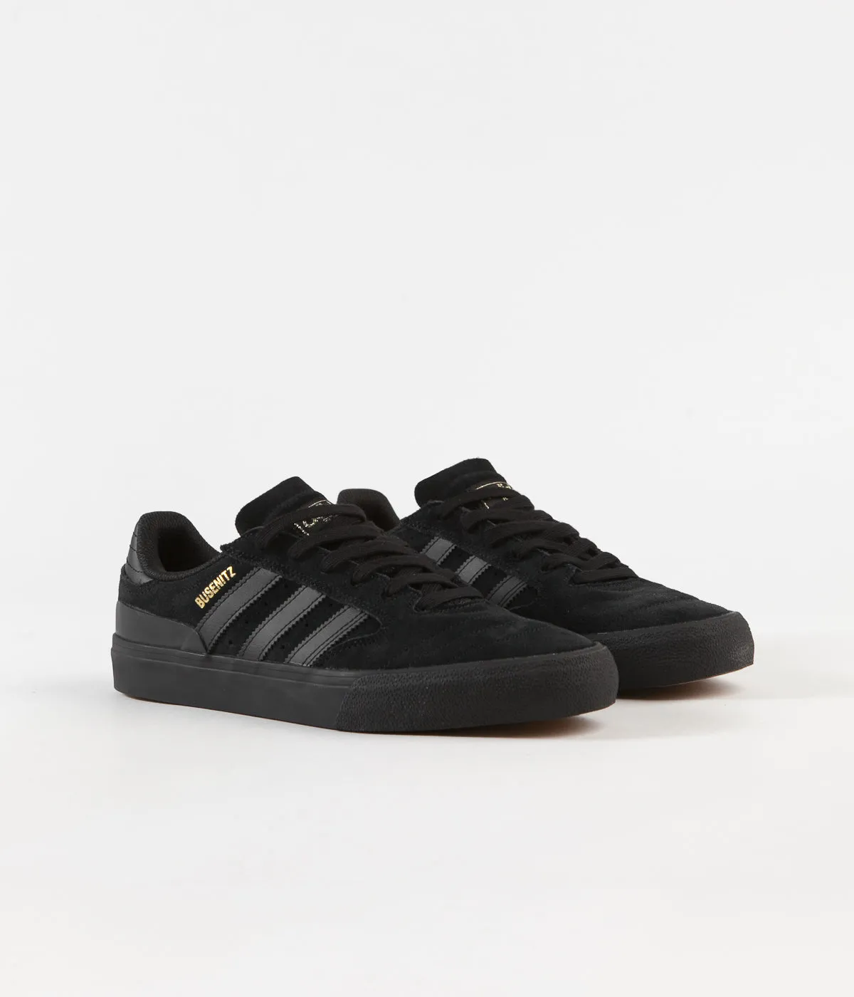 Adidas Busenitz Vulc II Shoes - Core Black / Core Black / Gum4