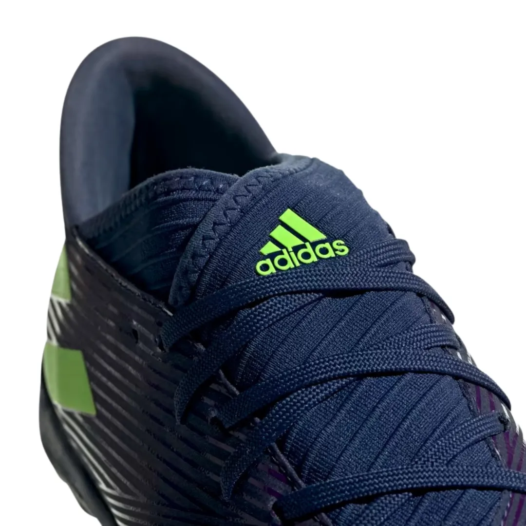 Adidas - Men's Nemeziz Messi 19.3 TF 'Tech Indigo' - Tech Indigo / Signal Green / Glory Purple