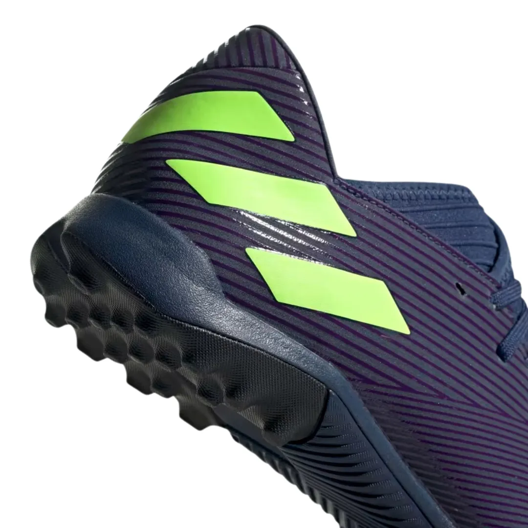 Adidas - Men's Nemeziz Messi 19.3 TF 'Tech Indigo' - Tech Indigo / Signal Green / Glory Purple