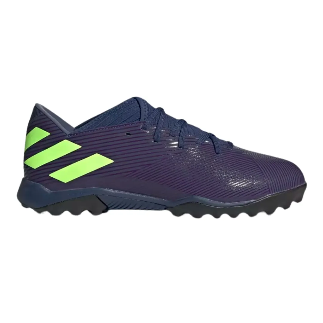 Adidas - Men's Nemeziz Messi 19.3 TF 'Tech Indigo' - Tech Indigo / Signal Green / Glory Purple