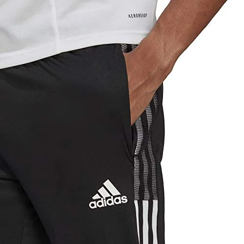 adidas mens Tiro 21 3/4 Pants Black X-Small