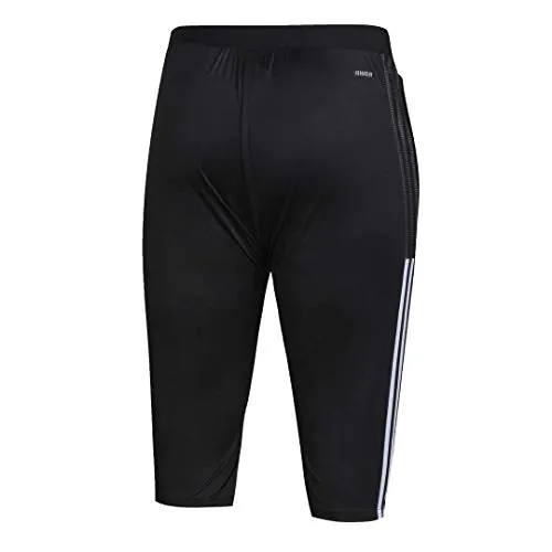 adidas mens Tiro 21 3/4 Pants Black X-Small