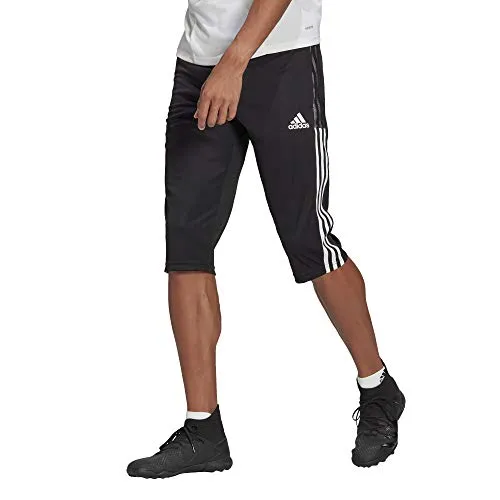 adidas mens Tiro 21 3/4 Pants Black X-Small