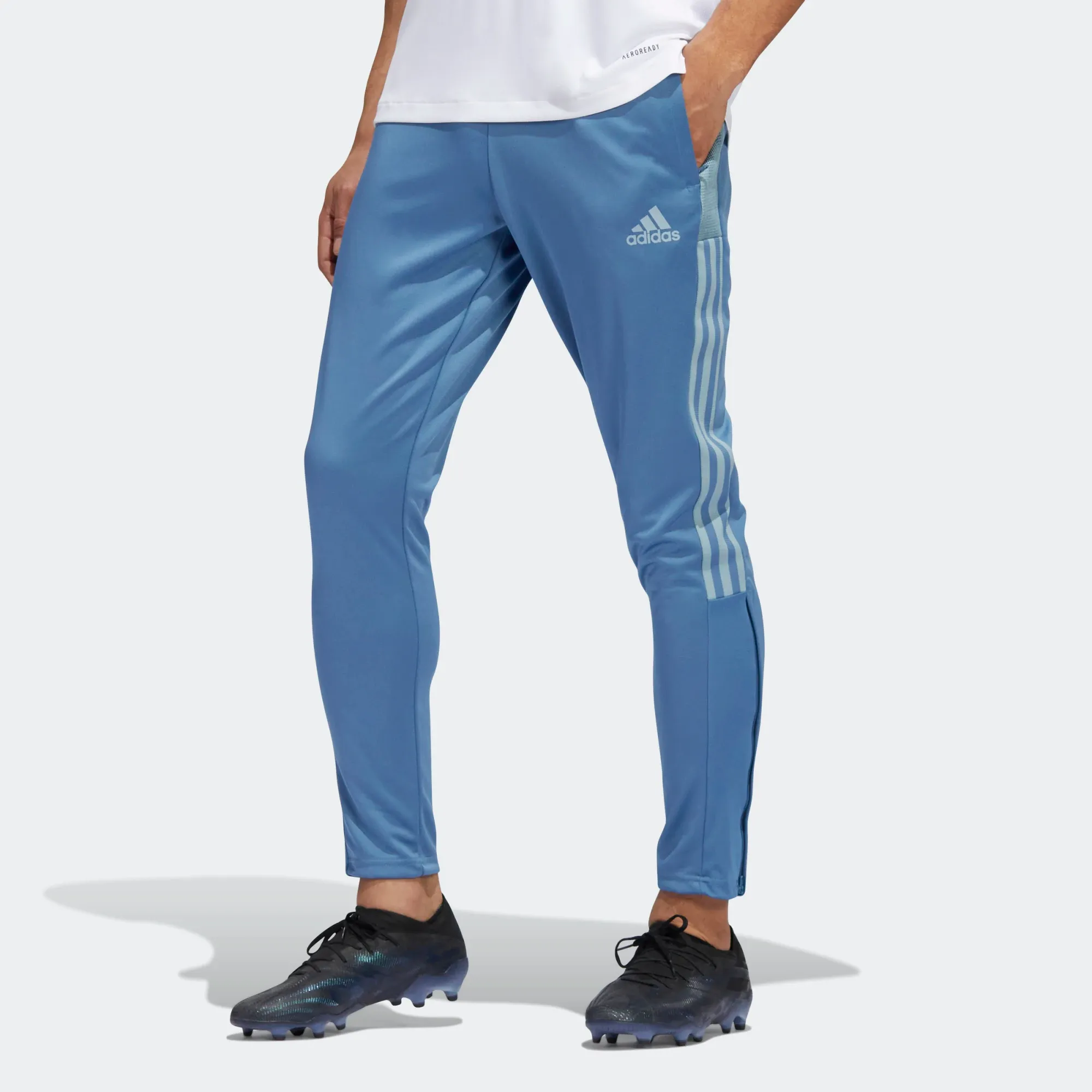 Adidas Men's Tiro Track Pants - Altered Blue / Magic Grey