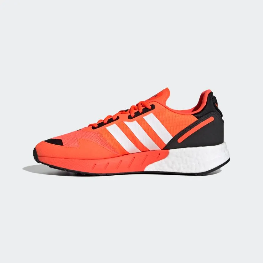 Adidas Men's ZX 1K Boost Shoes - Solar Red / Cloud White / Core Black