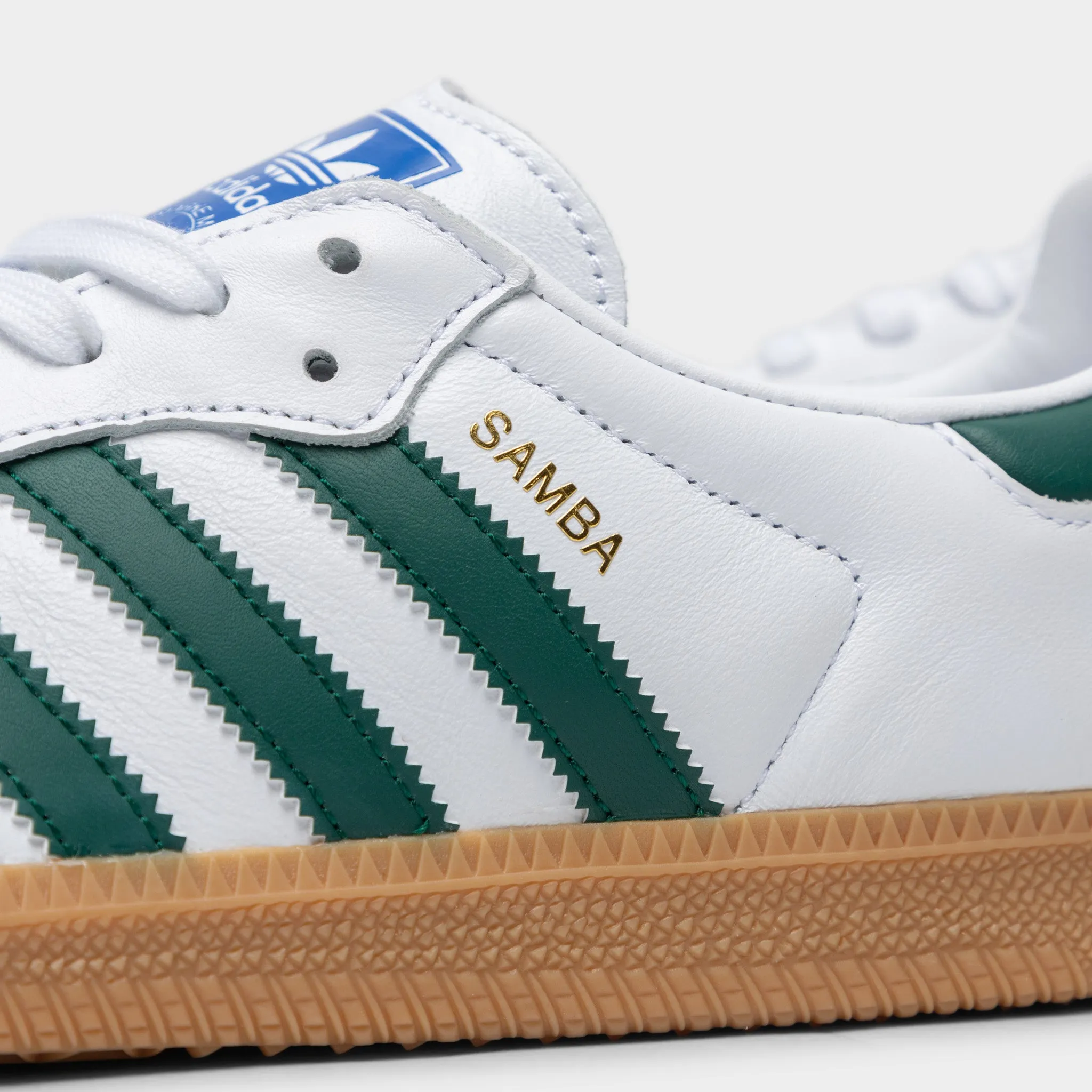 adidas Originals Samba OG Ftwr White / Collegiate Green - Gum