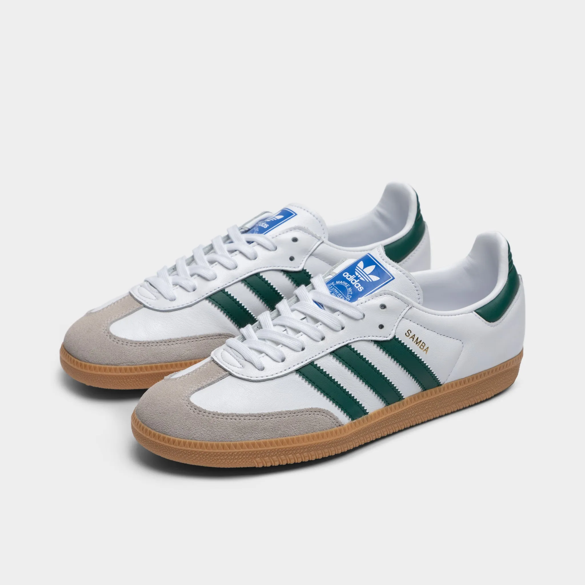 adidas Originals Samba OG Ftwr White / Collegiate Green - Gum