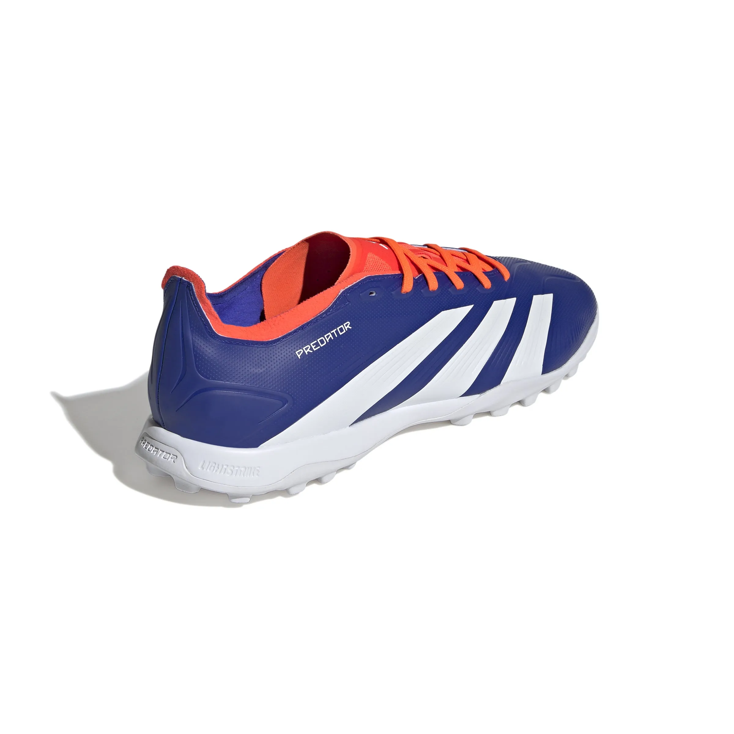 adidas Predator League TF Turf Soccer Shoes - LucBlu/ FTWhite/ Solar Red