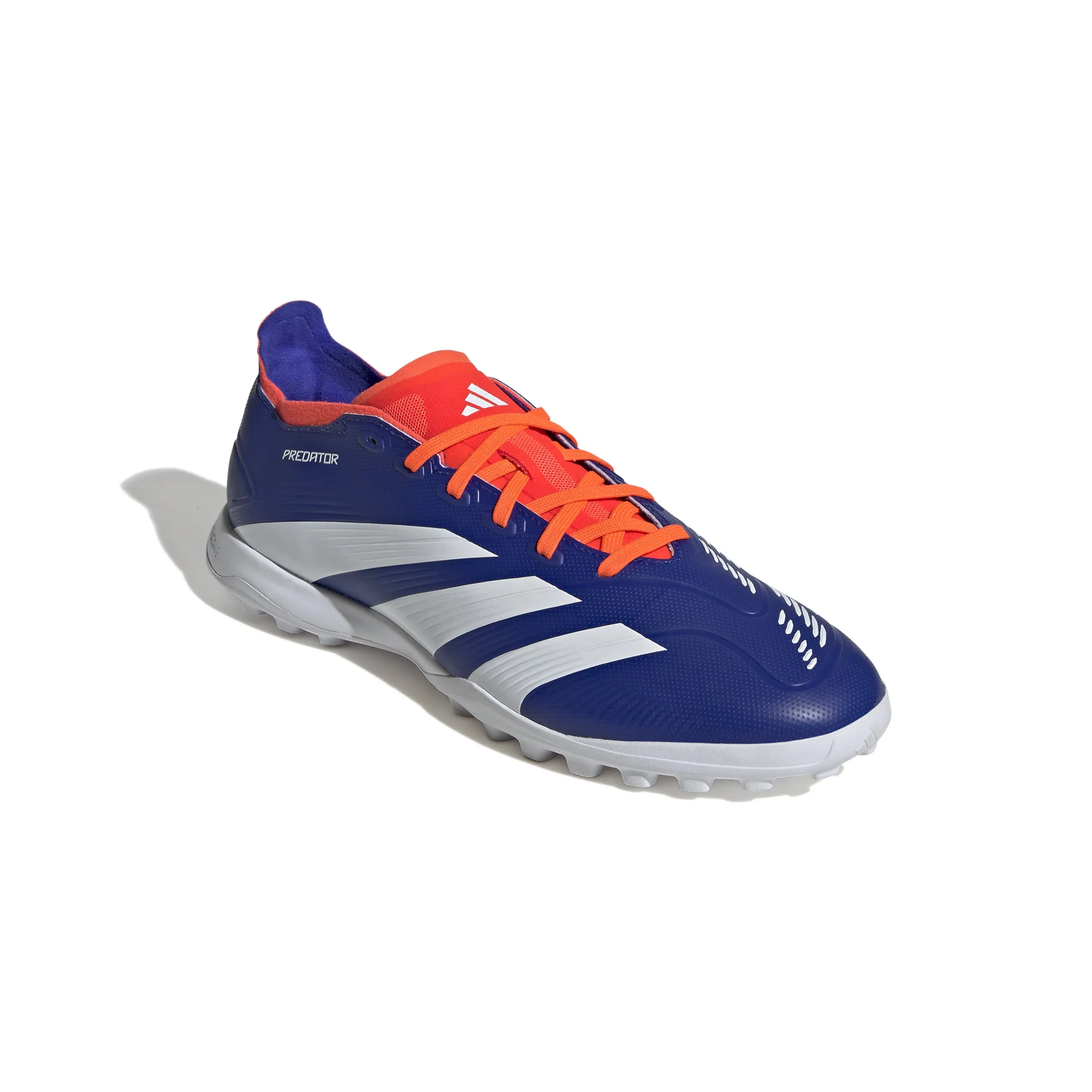 adidas Predator League TF Turf Soccer Shoes - LucBlu/ FTWhite/ Solar Red