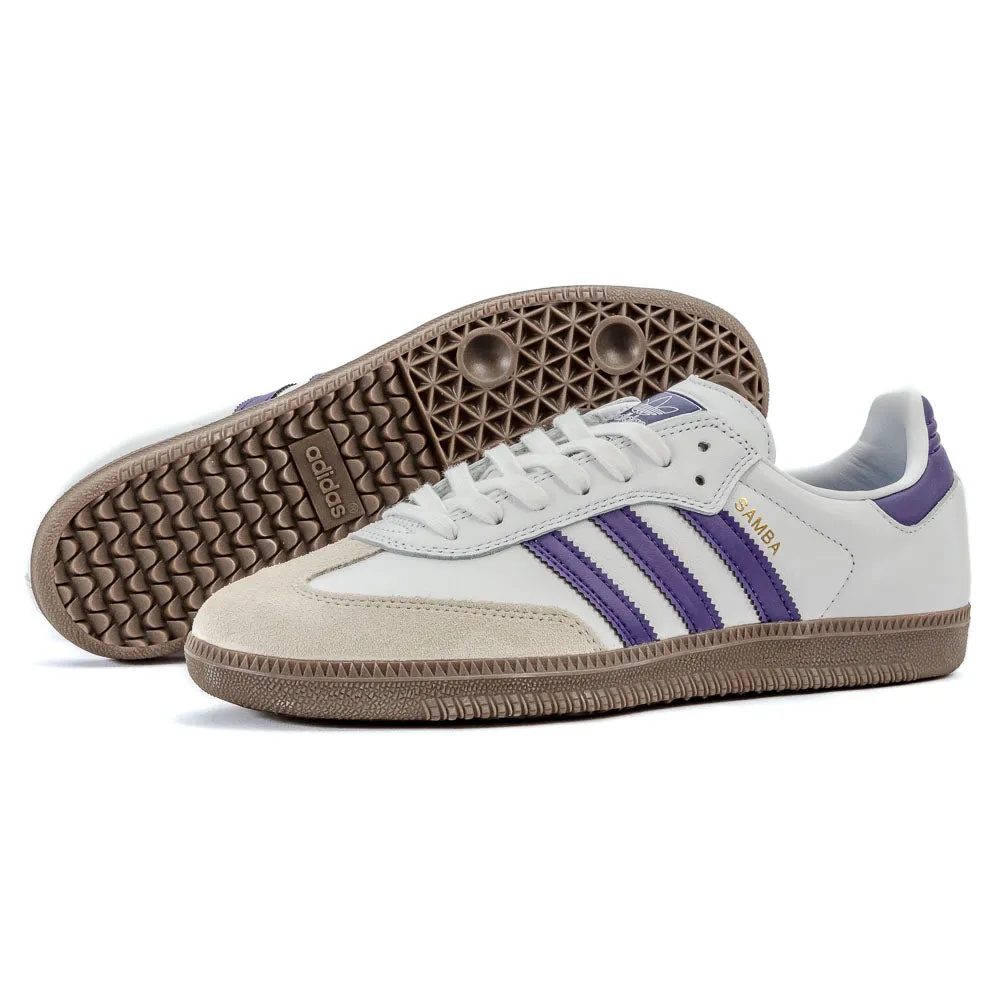 Adidas - Samba ADV (Cloud White/Collegiate Purple/Gold Metallic)