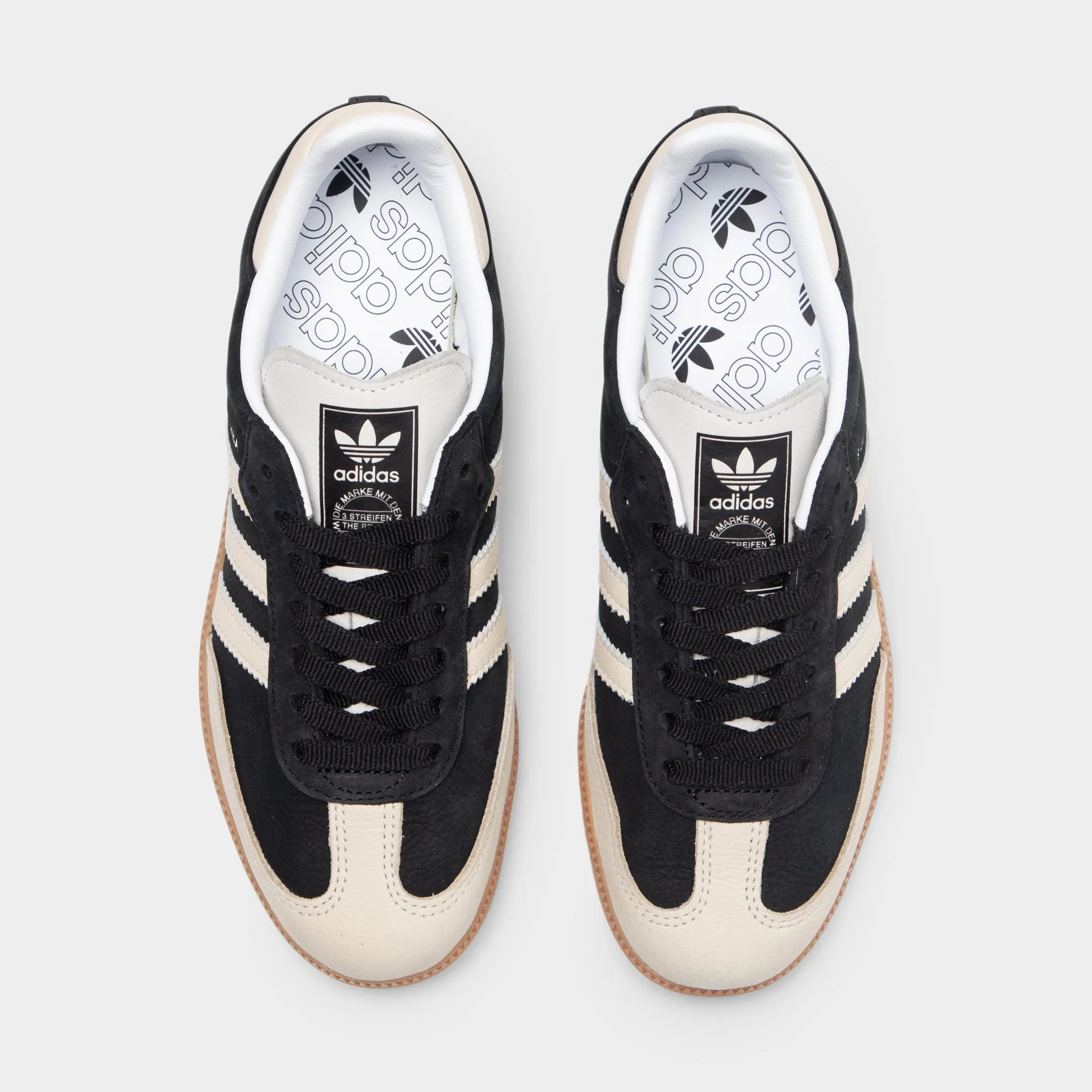 adidas Women's Samba OG Core Black / Wonder White - Silver Metallic