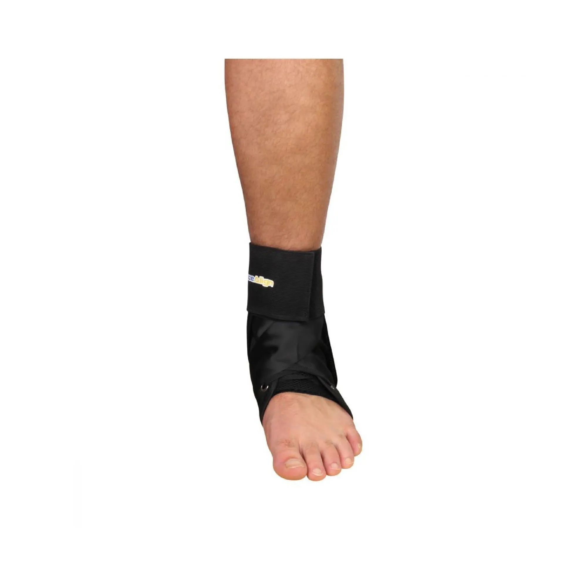 Ankle Brace PDAC L1902 with Figure 8 Strapping -Immobilization Post Injury, Lightweight for Quick Lace Up & Inversion/Eversion Control by Brace Align 2XL 15”-16”