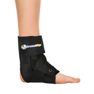 Ankle Brace PDAC L1902 with Figure 8 Strapping -Immobilization Post Injury, Lightweight for Quick Lace Up & Inversion/Eversion Control by Brace Align 2XL 15”-16”