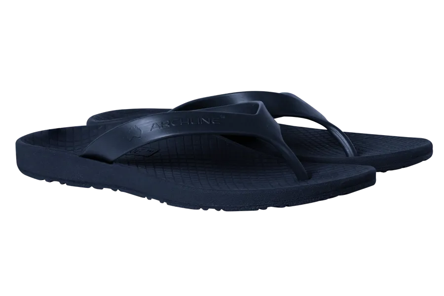 Archline Balance Flip Flops - Navy