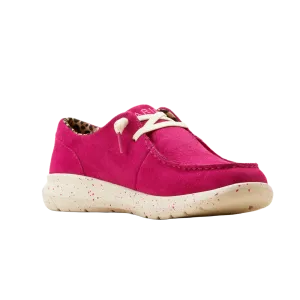 Ariat Ladies Hilo Hottest Pink Slip-On Casual Shoes 10050972