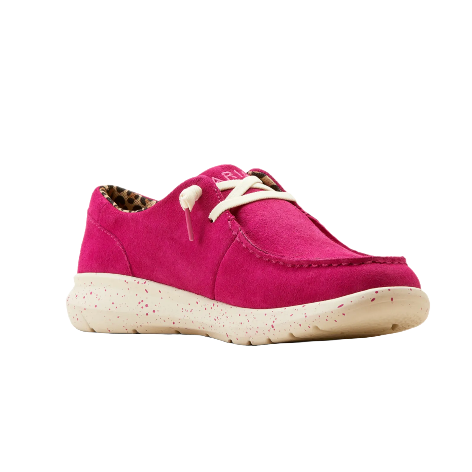 Ariat Ladies Hilo Hottest Pink Slip-On Casual Shoes 10050972