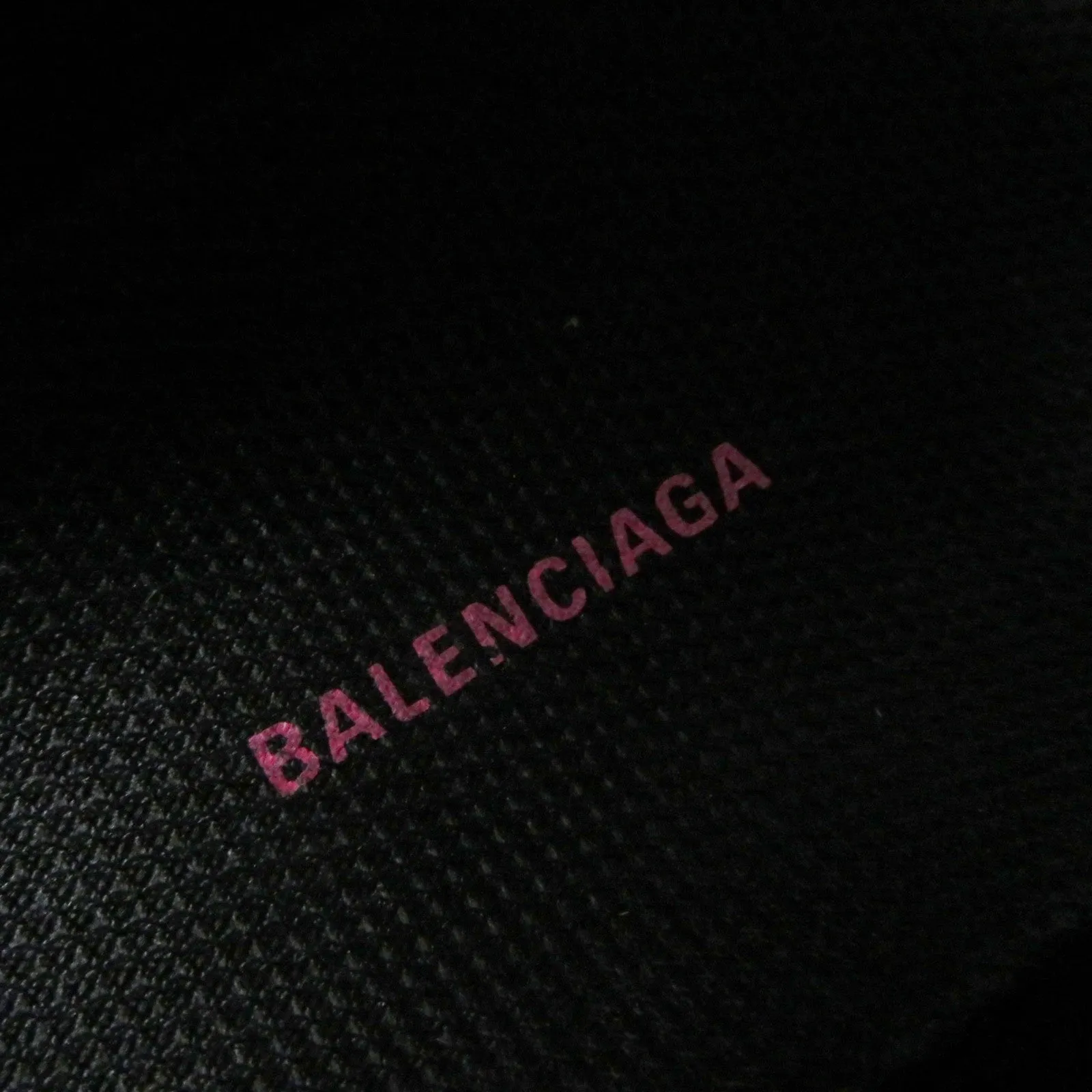 Balenciaga Track Sandal 617543 Black Pink