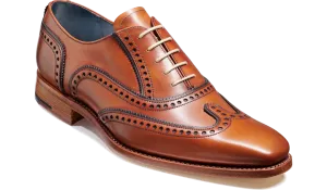 Barker - Spencer - Antique Rosewood / Navy Calf