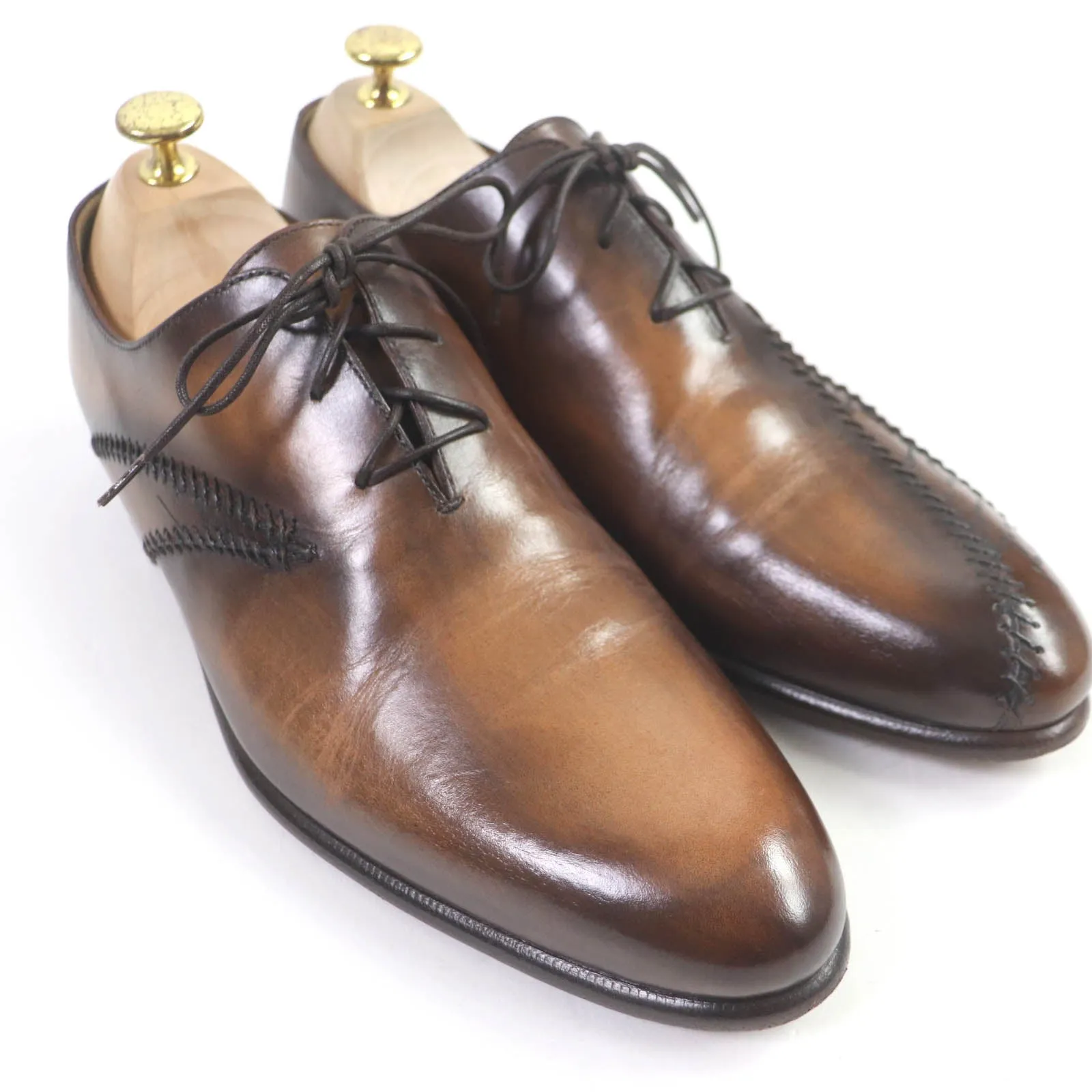 Berluti Leather Dress Shoes Brown 7