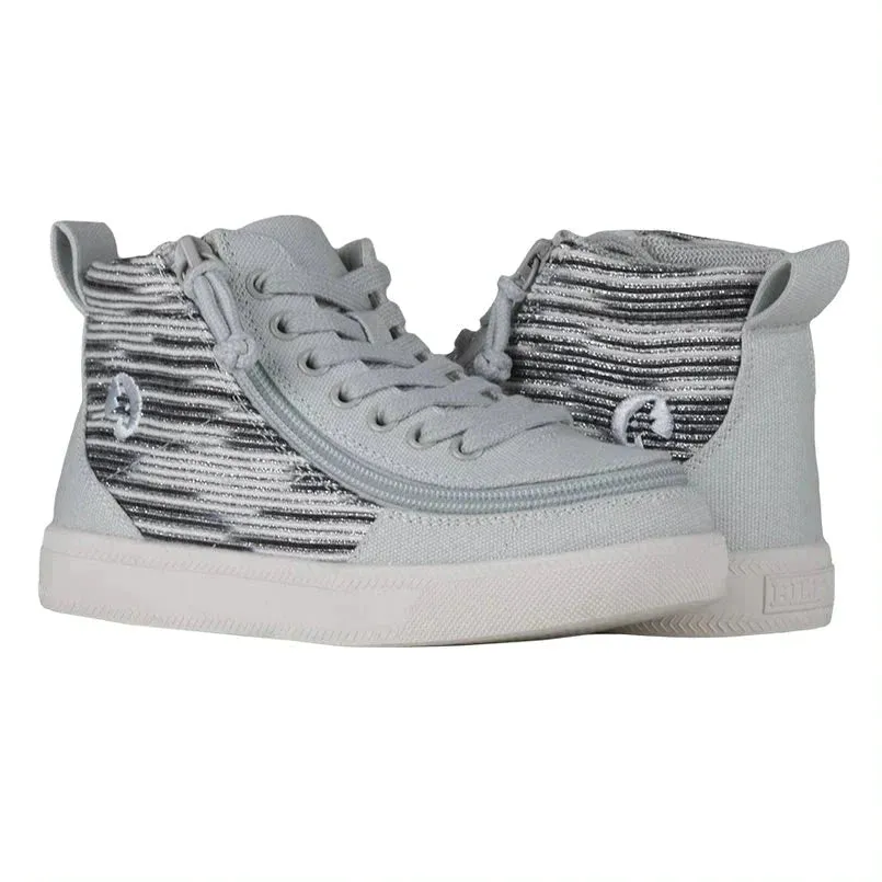 Billy Footwear (Big Kids) Wide Fit - High Top Canvas Shoes