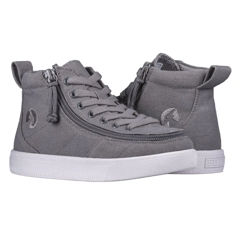 Billy Footwear (Big Kids) Wide Fit - High Top Canvas Shoes