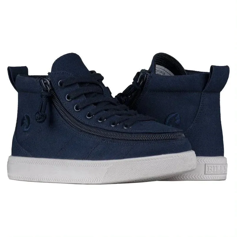 Billy Footwear (Little Kids) Wide Fit - High Top Canvas Shoes