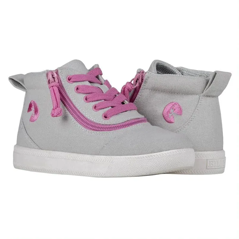 Billy Footwear (Little Kids) Wide Fit - High Top Canvas Shoes