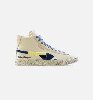 Black Fives X Clyde Mid Creme Brulee Mens Lifestyle Shoe - Sand/Blue