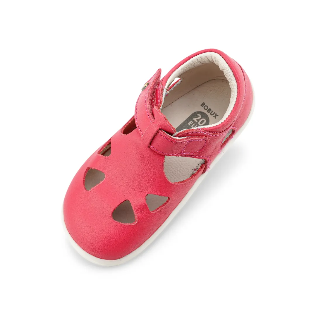 Bobux Zap Girls Infant Guava Fuchsia Summer Shoe