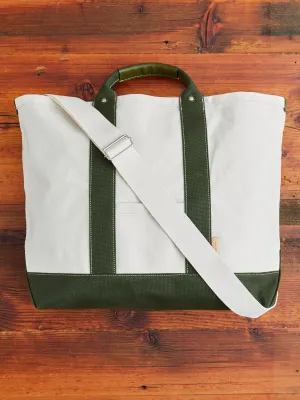 Campus Big Tote Bag in Khaki