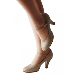 Capezio 656 Tan Professional Theatrical Shoes