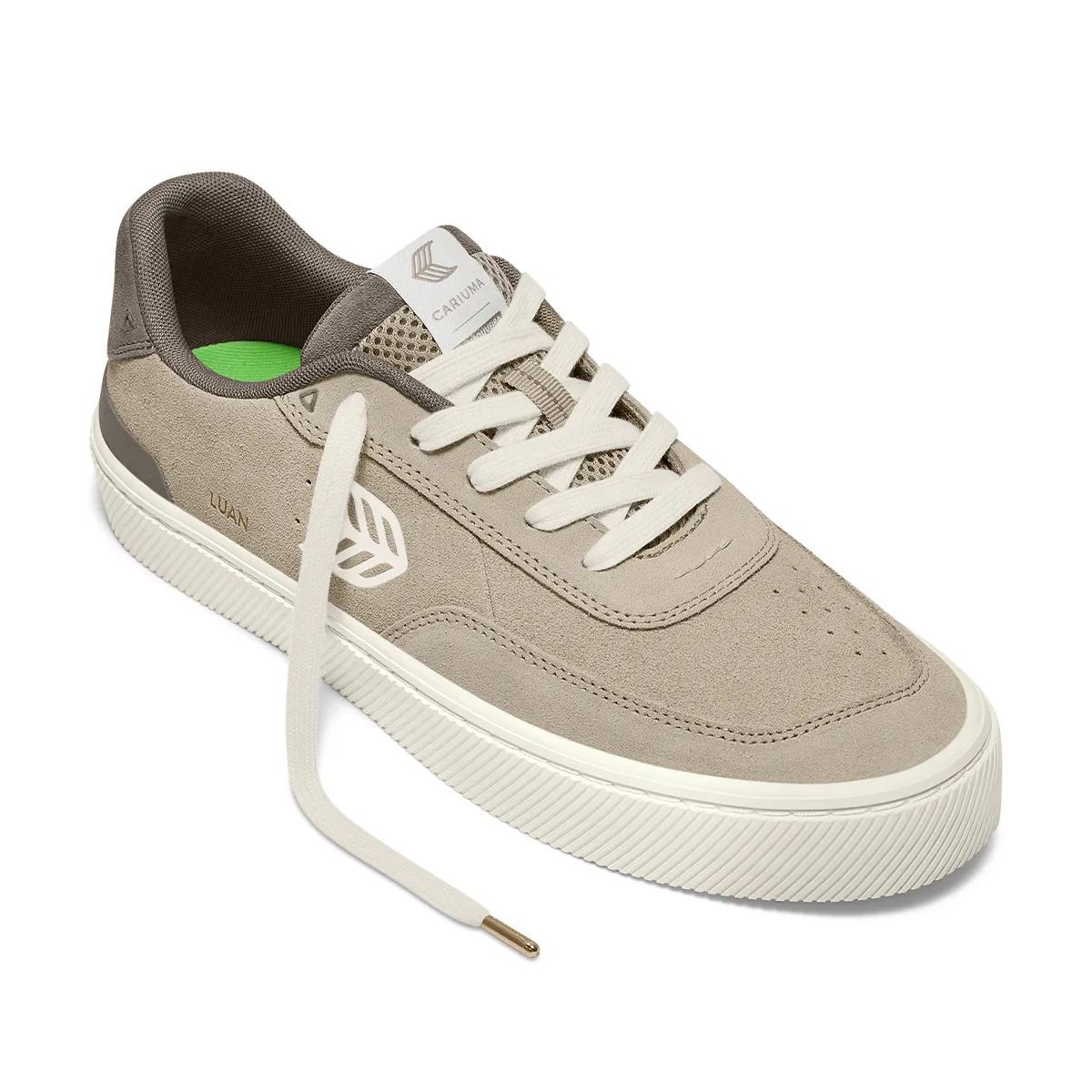 CARIUMA Luan Pro Plaza Taupe/Ivory Logo Sneaker Womens