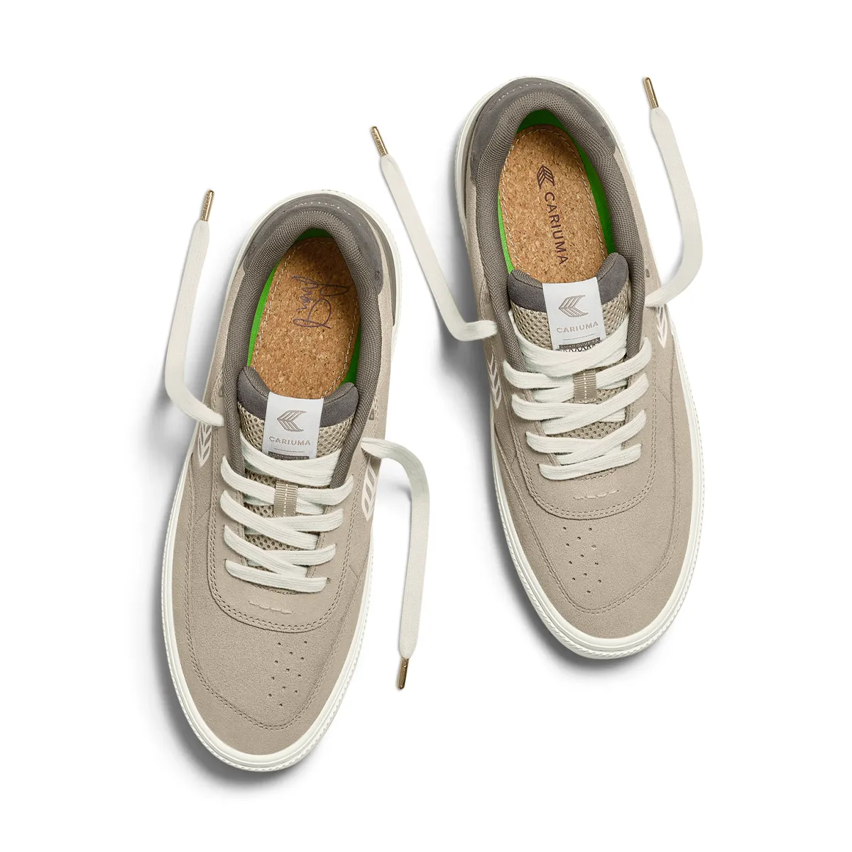 CARIUMA Luan Pro Plaza Taupe/Ivory Logo Sneaker Womens