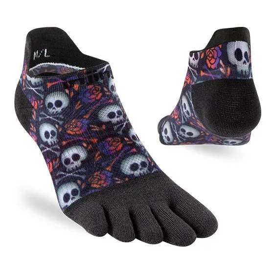 Injinji Run Sock | Lightweight | No Show | Bones