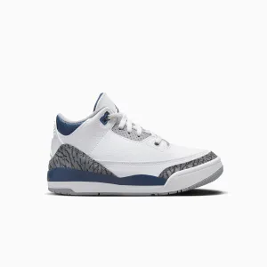 Kid's Air Jordan 3 Retro "Midnight Navy" Pre School