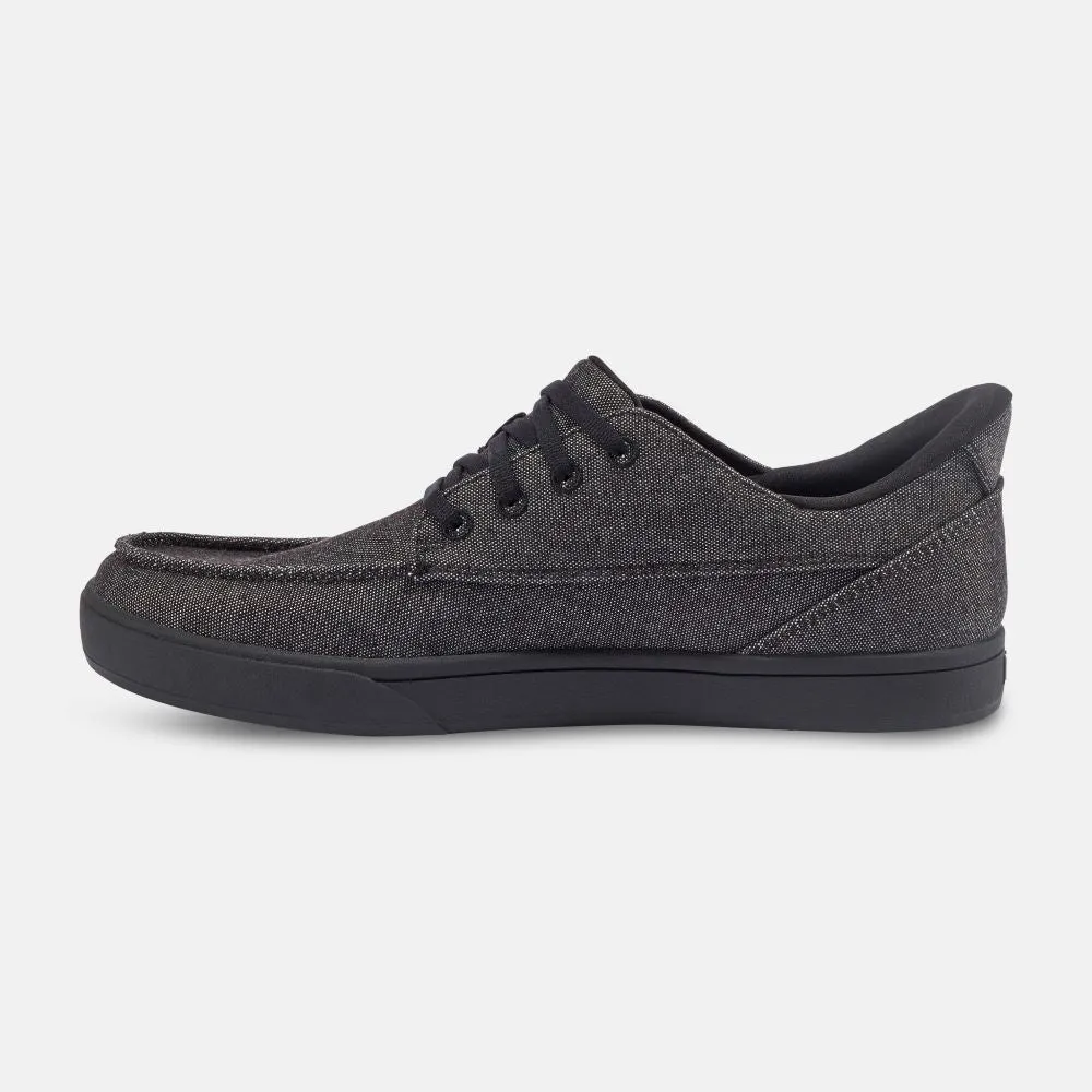 'KIZIK' Men's Porto Moc Style - Black Heather