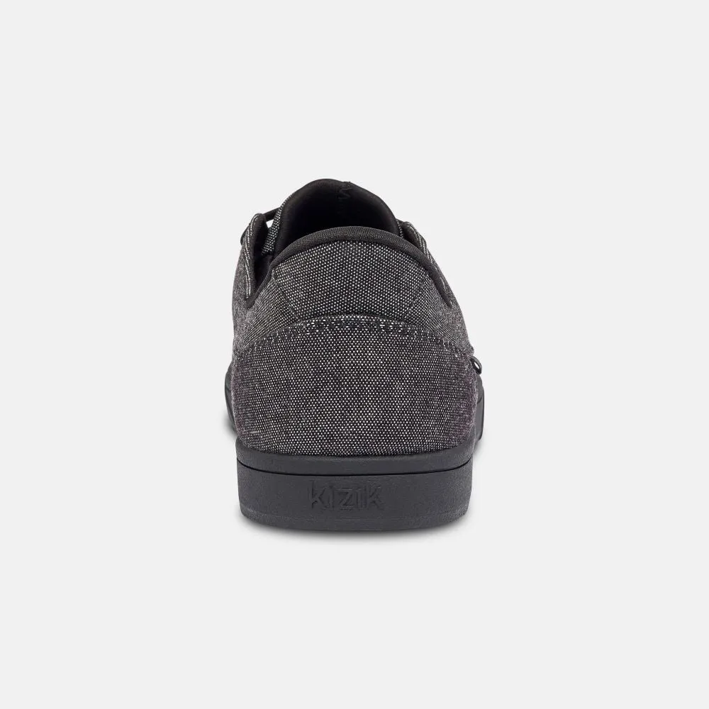 'KIZIK' Men's Porto Moc Style - Black Heather