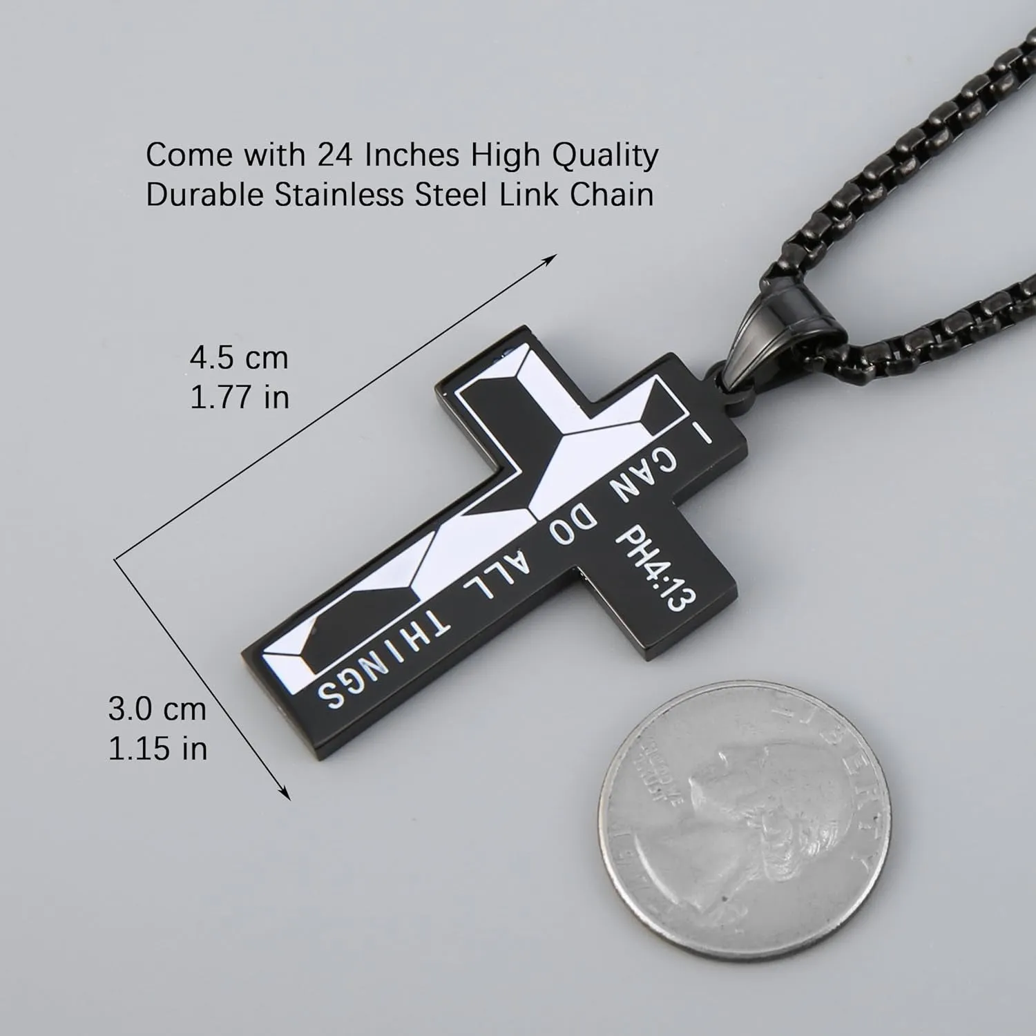 Level Up Your Style with Our Soccer Cross Necklace – Inspired by Philippians 4:13! #GameChanger #FaithOnTheField