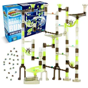 Marble Run Starter Set, 130 pieces - Space Sparkle