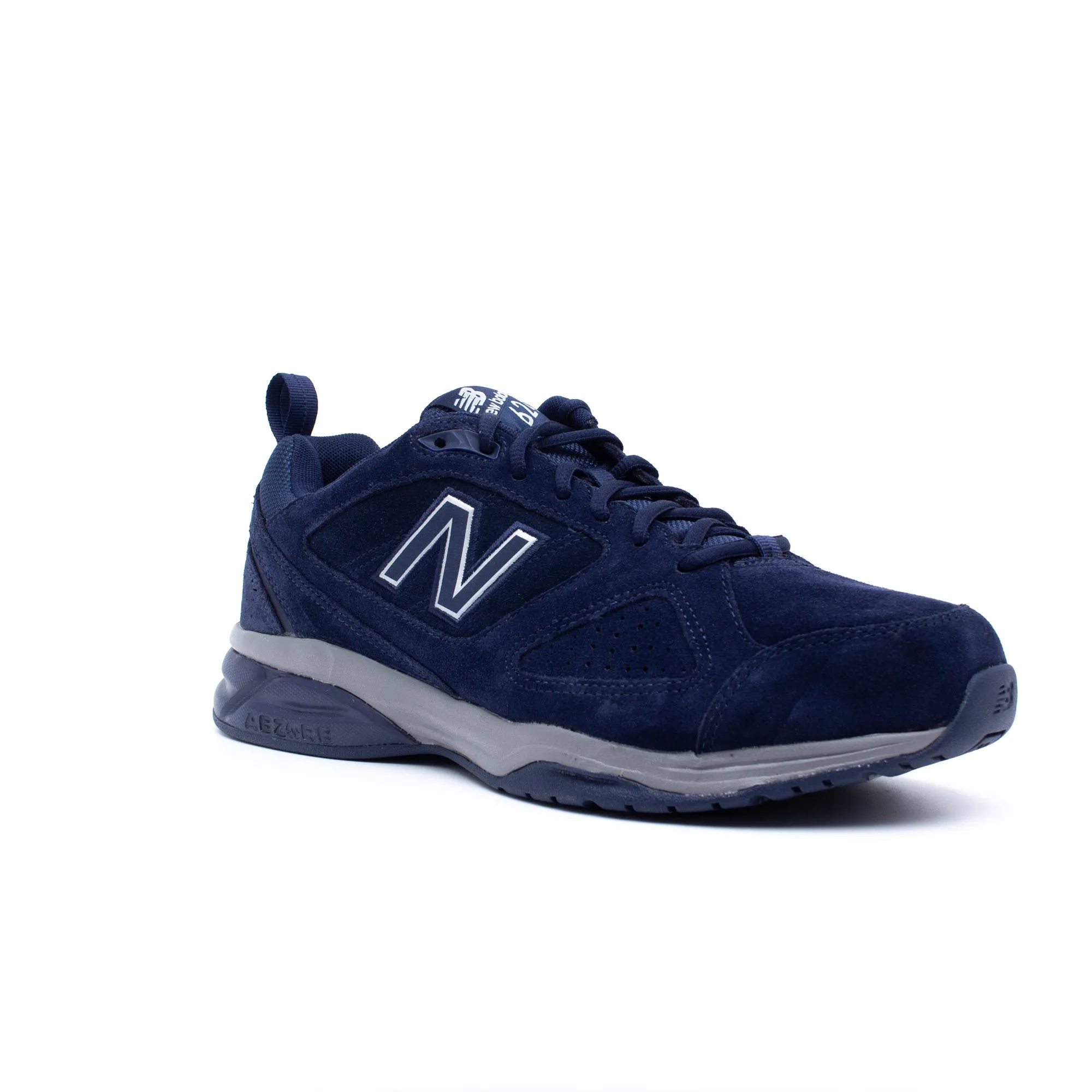 Mens New Balance Wide Fit MX624NV4 Navy Trainers - By Wide Fit Shoes ABZORB