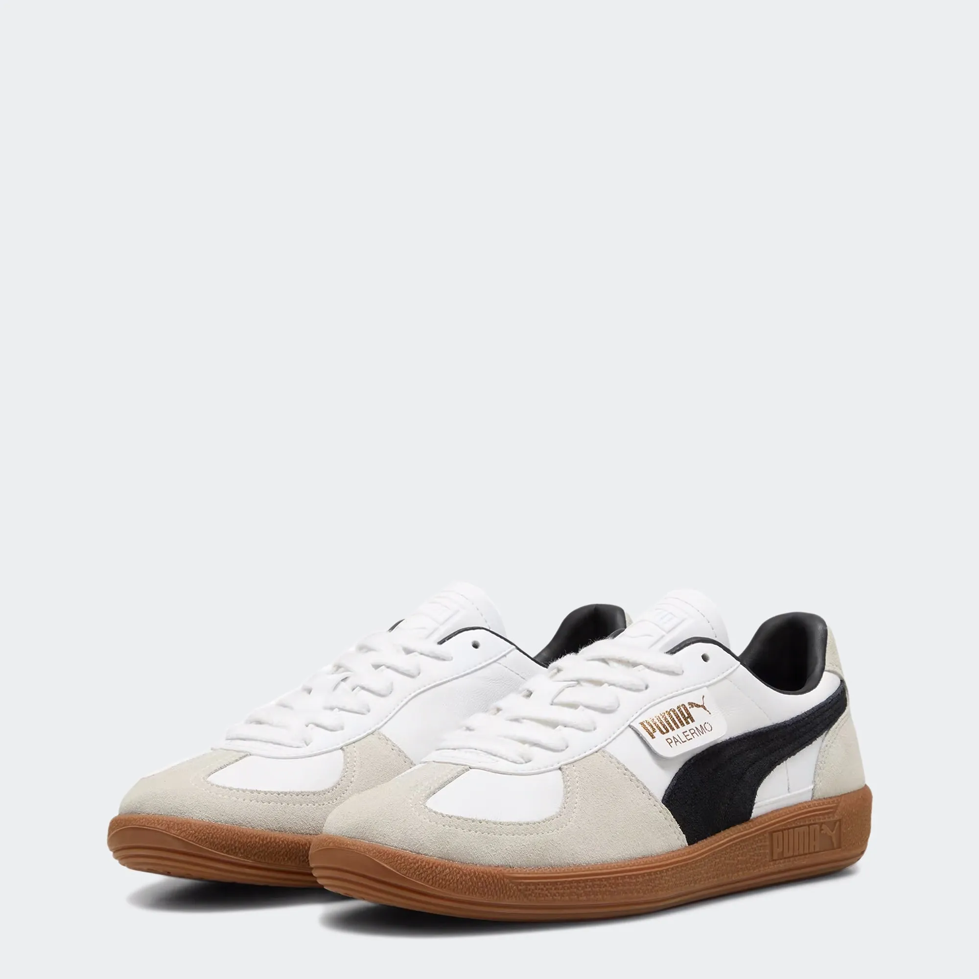 Men's PUMA Palermo Leather Shoes White