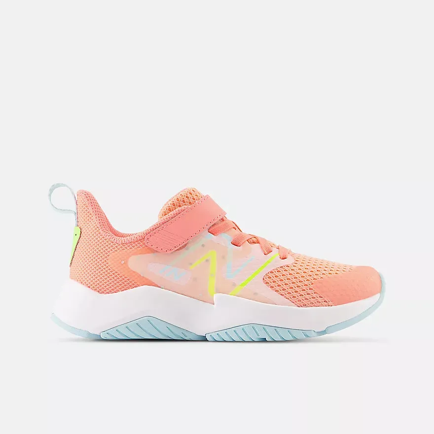 New Balance Grapefruit Rave Run v2 A/C Children’s Sneaker