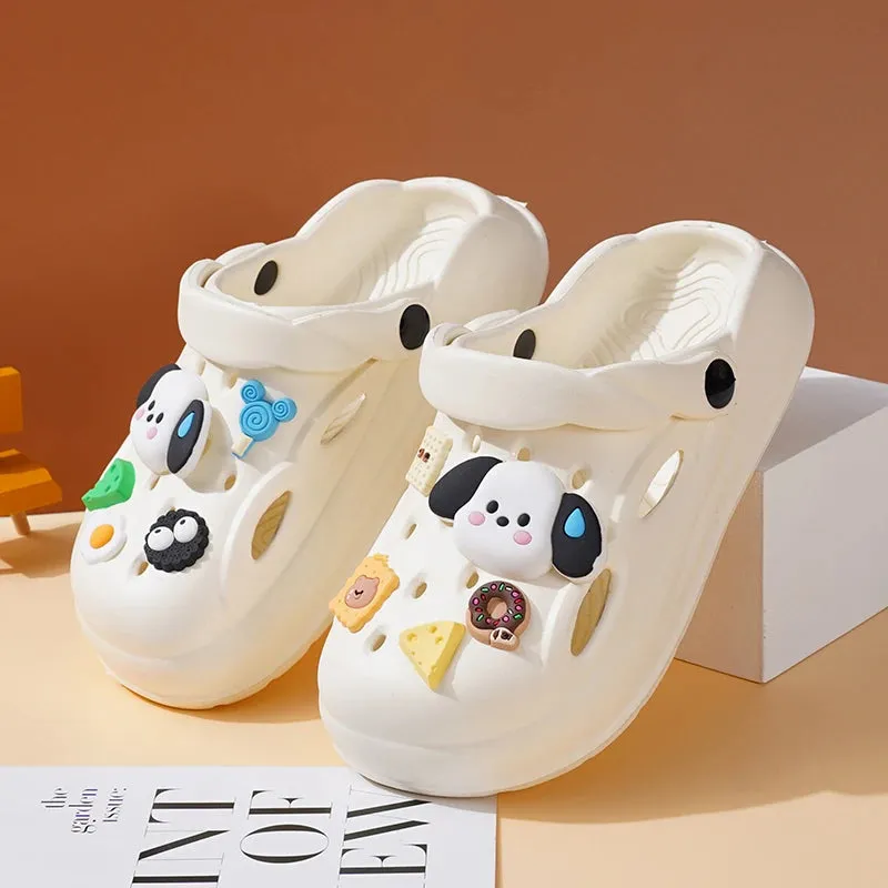 New children's slippers for girls eva primary school summer cute soft sole non-slip medium children's indoor sandals for boys