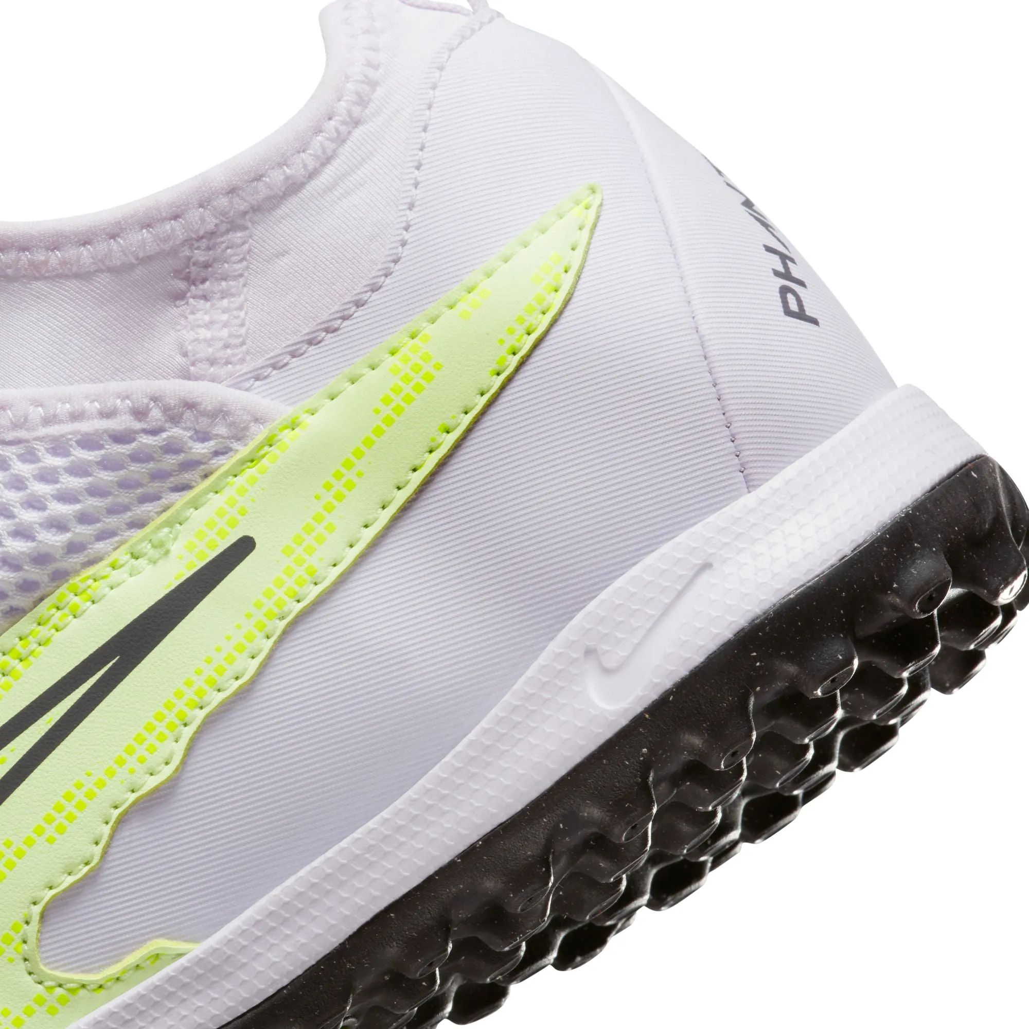 Nike Junior Phantom GX Academy DF TF Turf Shoes-Barely Volt/ Gridiron