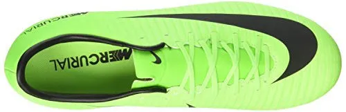 Nike Men's Mercurial Victory VI Fg Electric Green/Black Soccer Cleat 8.5 Men US