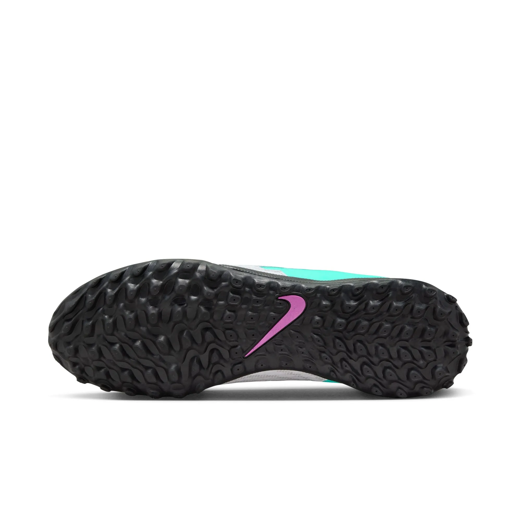 Nike Phantom GX Academy DF TF Turf Soccer Shoes - Hyper Turquoise/Fuchsia Dream/Black/White